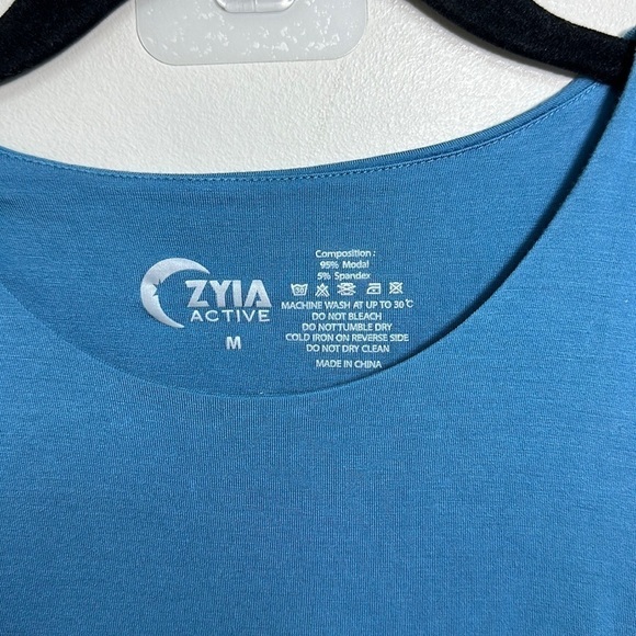Zyia Feelin It Tank Blue Medium - Picture 3 of 5